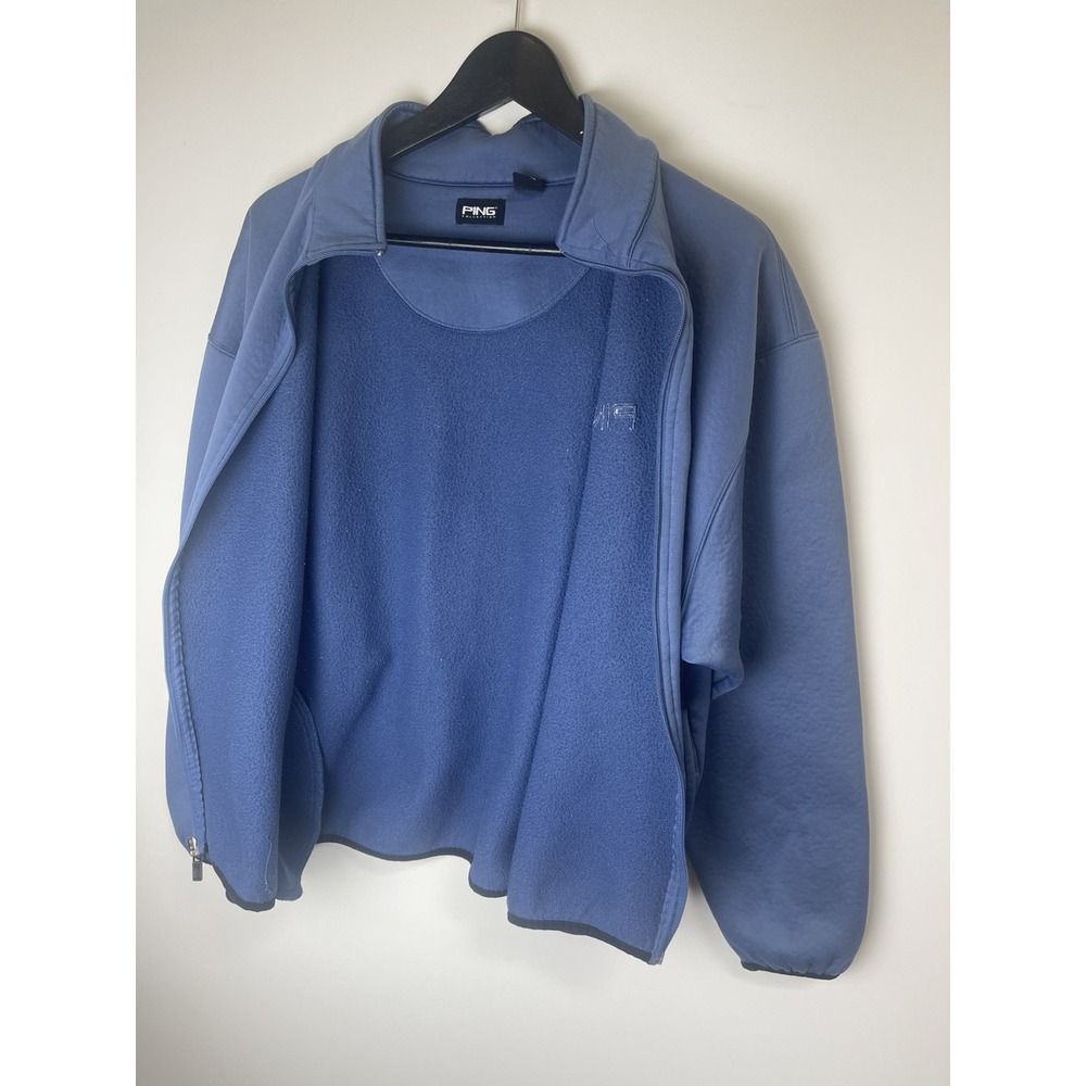 Ping Performance Long sleeve Full Zip Up Jacket Blue XXL - Picture 5 of 8